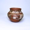 Reestablished Pecos Glazeware Jar, Signed EV (Evalyn Vigil)