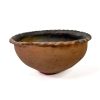 Historic Ceramic Bowl with Fluted Rim Picuris Ceramic Bowl with Fluted Rim