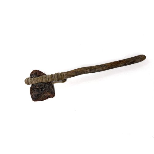 Stone Ax and Reconstituted Wooden Handle