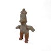 Prehistoric Ceramic Standing Figure Jalisco Ceramic Red and Buff Standing Figure