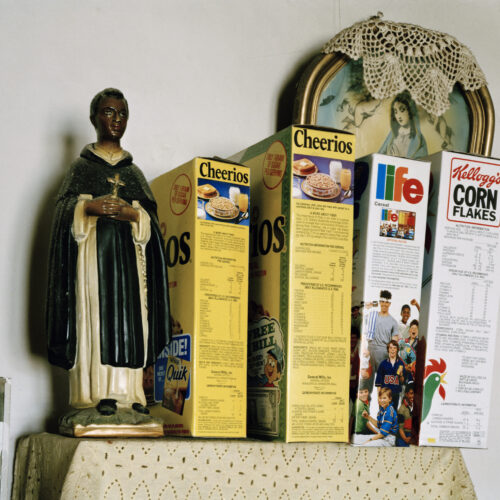 Alex Harris St. Martin de Porres & the Virgin Mary, Rosendo Medina's House
